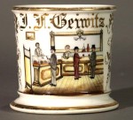 Bar Scene Shaving Mug