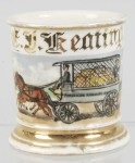 American Railway Express Delivery Van Shaving Mug