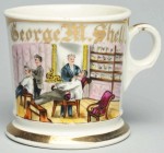 Barber Shop Shaving Mug