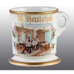 Barber Scene Shaving Mug