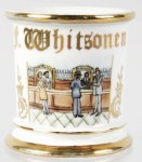 Bank Scene Shaving Mug