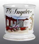 Barber Shop Shaving Mug