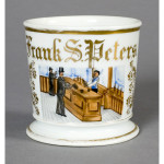 Bank Teller Shaving Mug